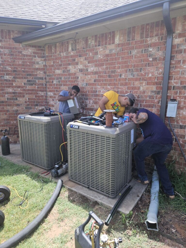 heating and cooling service